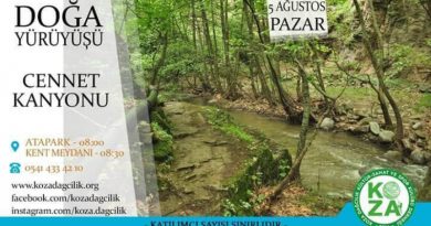 CENNET KANYONU DOga yuruyusu