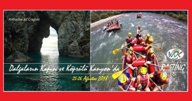 köprülü kanyon ve dalgaların kapısı