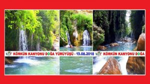 körkün kanyonu ve körkün şelalesi