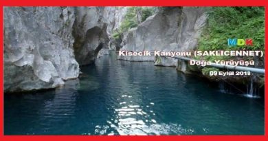 kisecik kanyonu belen doga yuruyusu