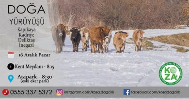 kapıkaya kadriye doğa yürüyüşü inegazi doğancı barajı